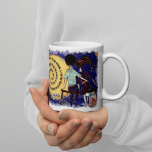 Заредете изображение във визуализатора на галерията – Персонализирана чаша за Свети Валентин със снимка - обичам те от тук до луната