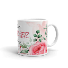 Заредете изображение във визуализатора на галерията – Персонализирана чаша Подарък за учител -Червени рози