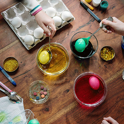 Традиционни бои за яйца