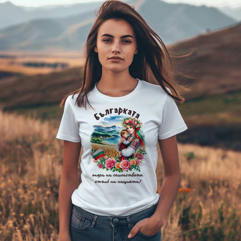 Тениски - Българка опора на семейството майкa на момче