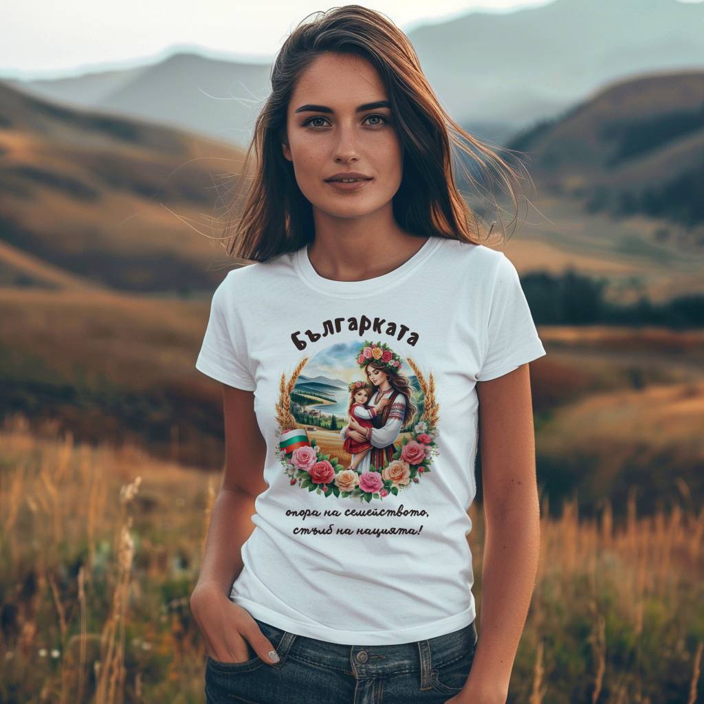 Тениски - Българка опора на семейството майкa на момиче