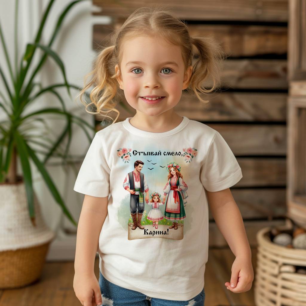 Детска тениска за прощъпулник - традиционни мотиви