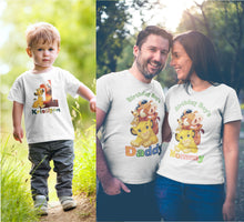 Заредете изображение във визуализатора на галерията – Тениски за цялото Семейство - Рожден ден The Lion King
