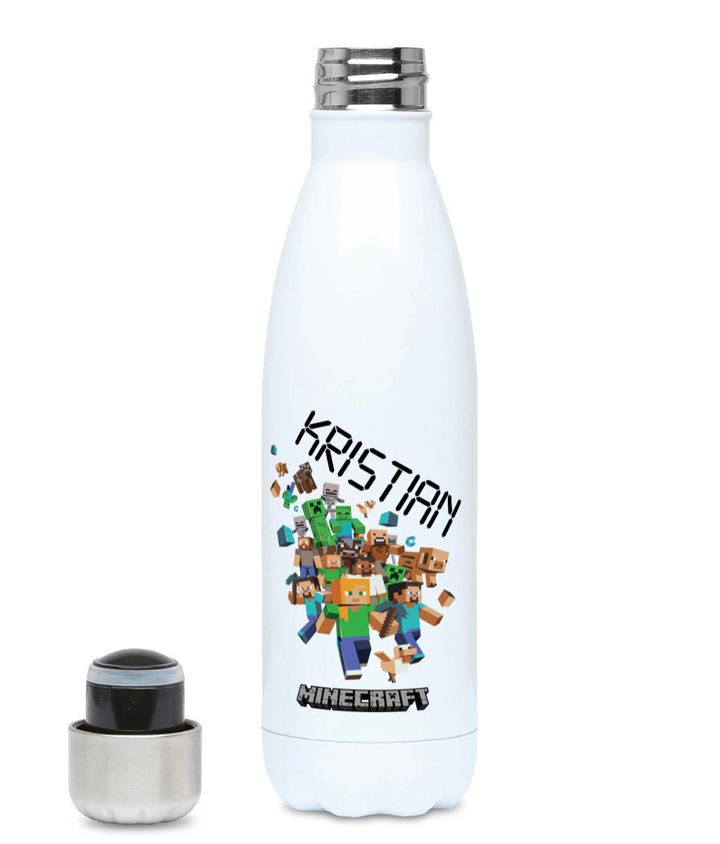 Голяма персонализирана бутилка за вода - Minecraft