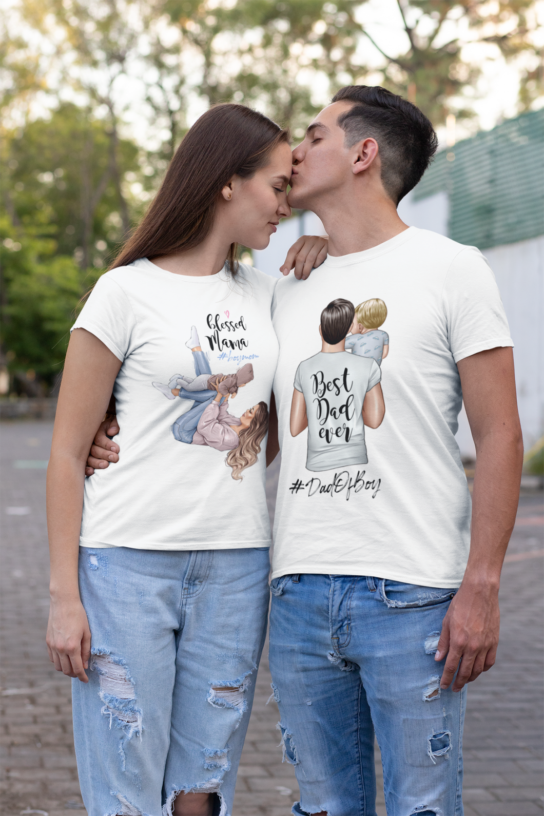 Тениски за Двойка - Родители на момче