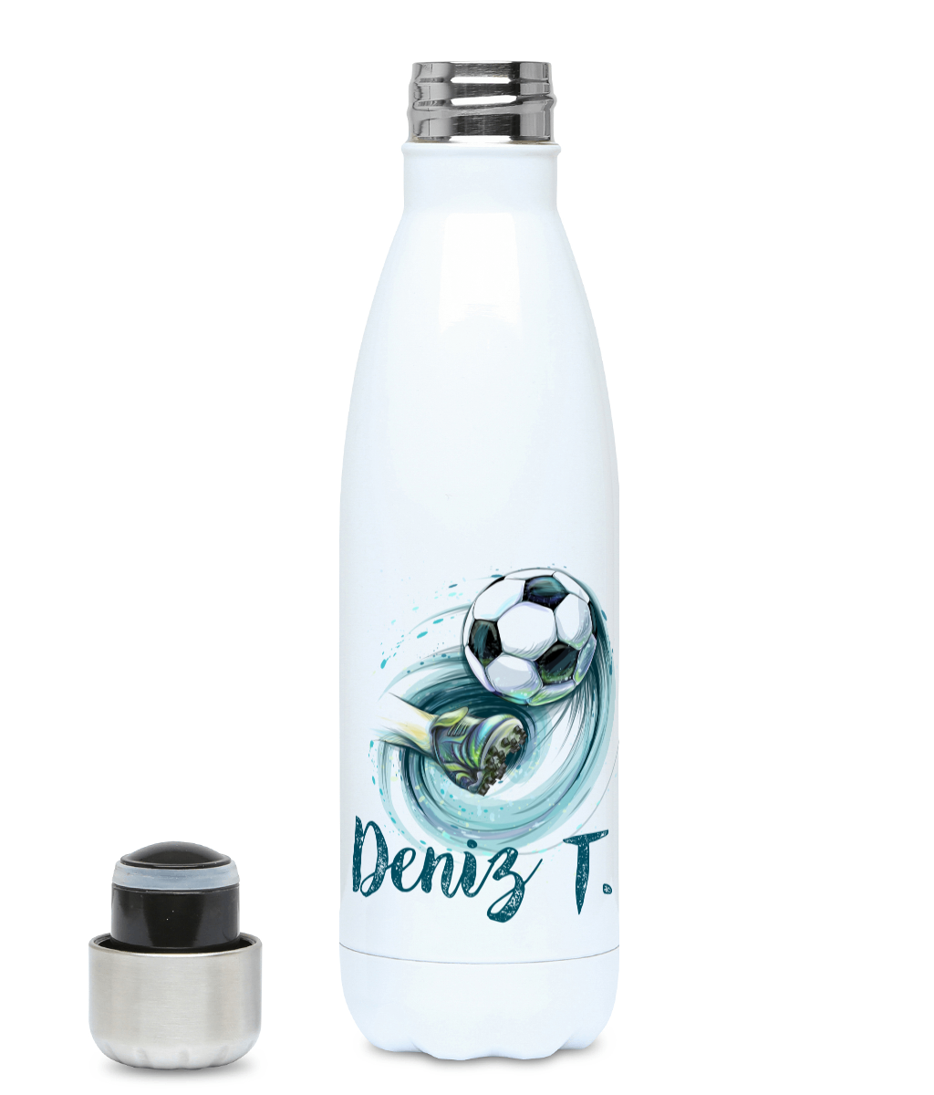 Голяма персонализирана бутилка за вода - Футболист