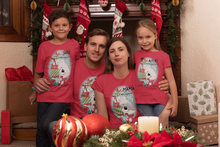 Заредете изображение във визуализатора на галерията – Персонализирана Коледни Тениска за цялото семейство
